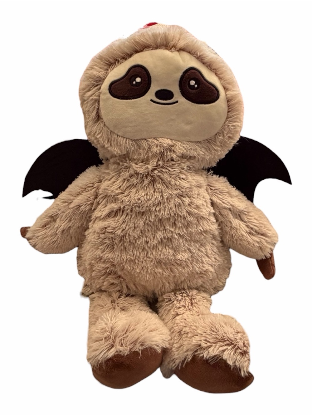 Heat & Hug Halloween Bat Sloth Plush-very soft-Microwavable pouch in back